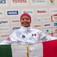 Oro y récord para Lourdes Ponce en el maratón de los Juegos Sordolímpicos