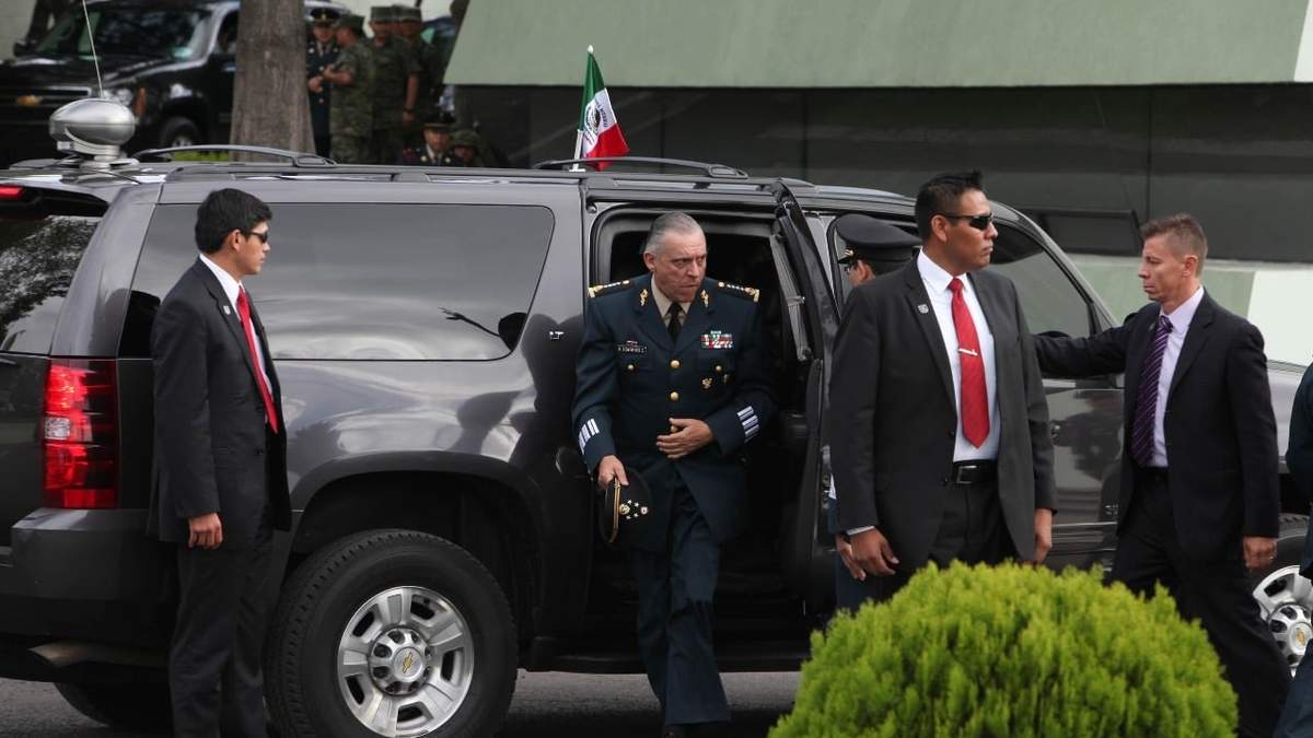 El general Salvador Cienfuegos