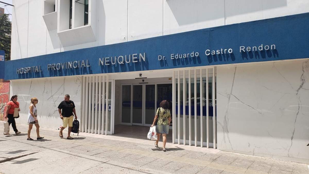 El Hospital Provincial de Neuquén Castro Rendón. Fuente: (Twitter)