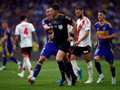 Nicolás Ramírez otra vez árbitro del Superclásico: cómo les fue a Boca y River