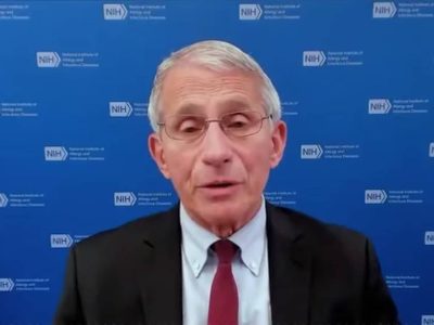 Es "inevitable" que estadunidenses reciban una tercera dosis de la vacuna anticovid: Fauci