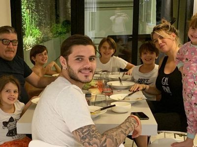 Costumbres argentinas: las actividades que realiza el papá de Icardi con sus nietos en cuarentena
