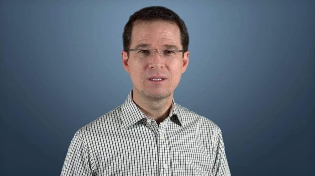 El excandidato presidencial en su video