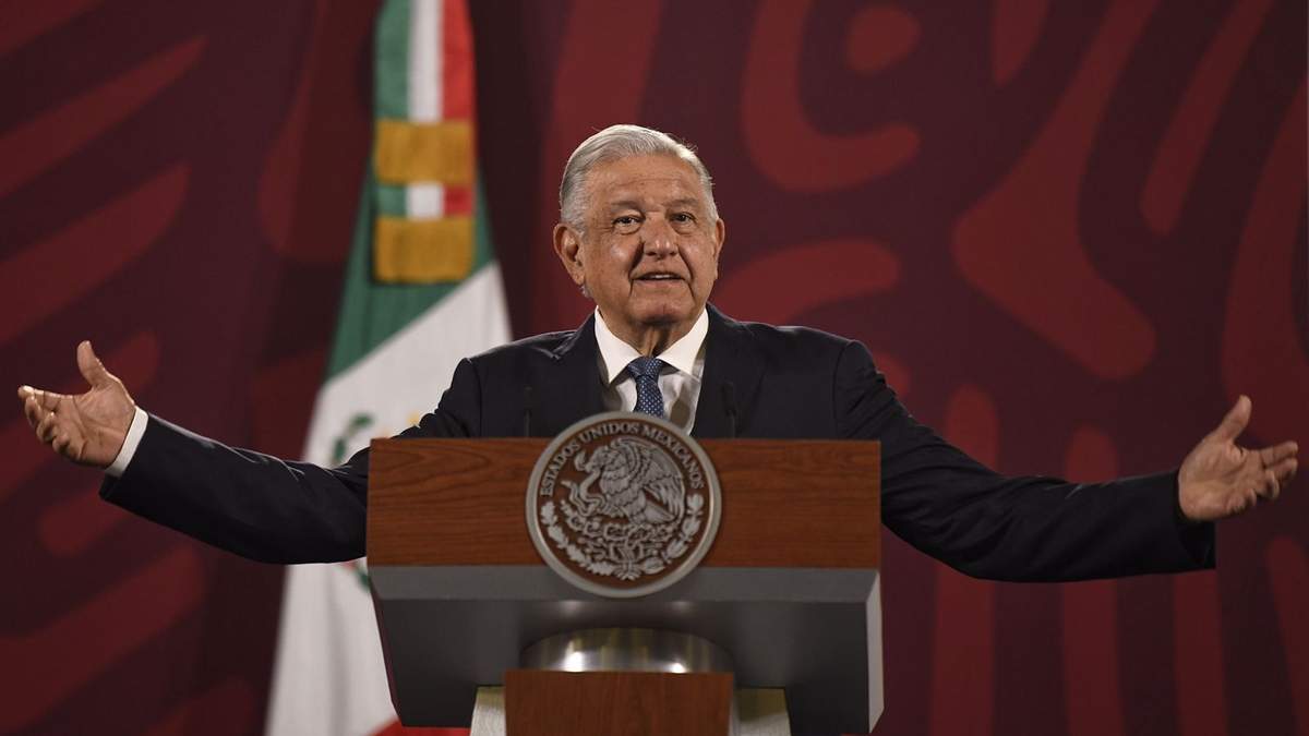 El presidente López Obrador