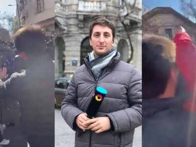 Militantes K agredieron a un cronista de El Trece
