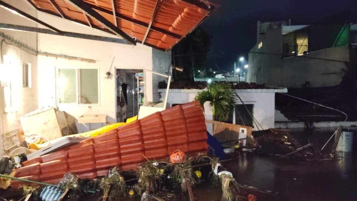 Viviendas afectadas por las inundaciones