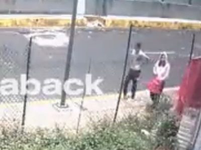 Captan a pareja que abandona una caja con un bebé sin vida en la GAM (Video)