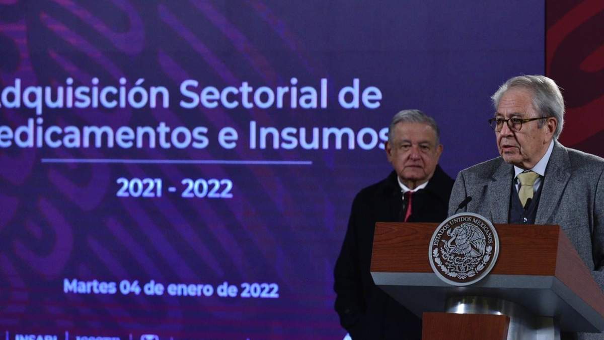 El secretario de Salud, Jorge Alcocer