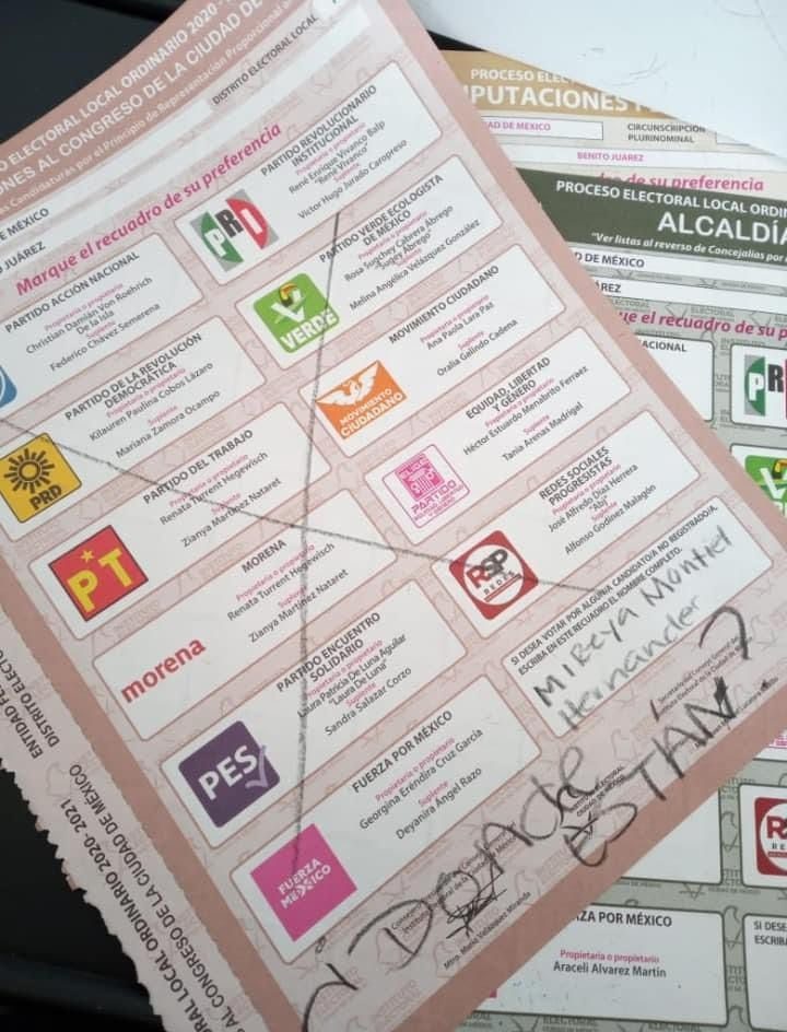 Voto por los desaparecidos