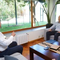 Rolando Figueroa se reunió con Diego Santilli en Neuquén por los próximos proyectos que se presentarán en el Congreso
