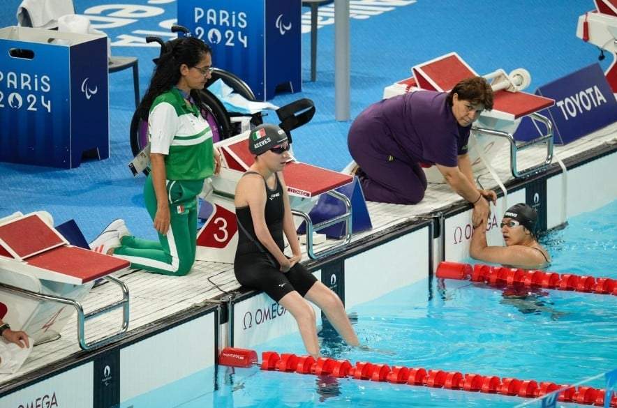 La deportista