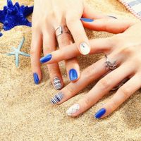 Nail Art: diseños de uñas inspirados en el mar, para despedir el verano con estilo