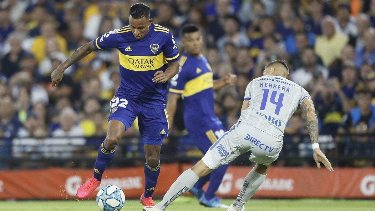 Boca vs Godoy Cruz en la Superliga. Fuente (Instagram)