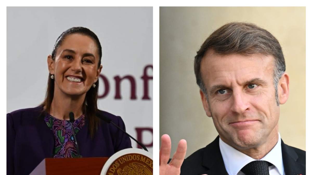 Sheinbaum y Macron se reunirán en México