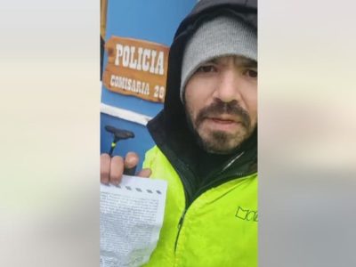 Villa La Angostura: la Policía recuperó artículos que le habían robado a un biciviajero en un hostel