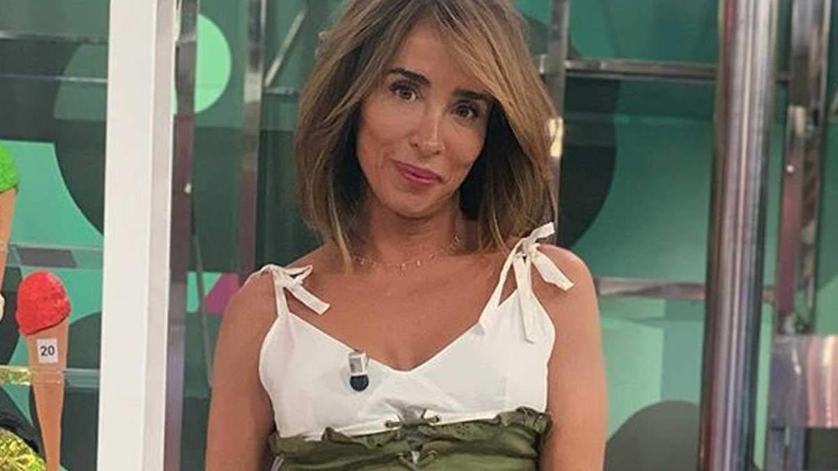 María Patiño, presentadora. Fuente: (Twitter)