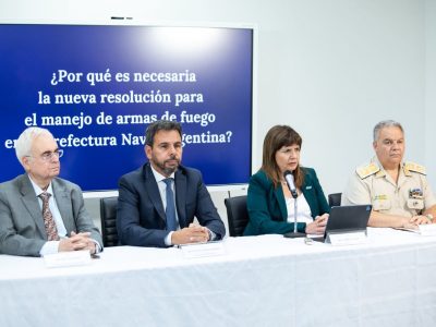 Patricia Bullrich relanzó el protocolo de uso de armas de fuego para las fuerzas de seguridad