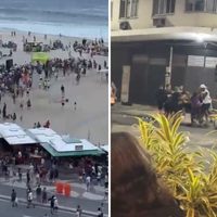 Se desata violencia entre seguidores de Fluminense y Boca Juniors previo a la final de Libertadores