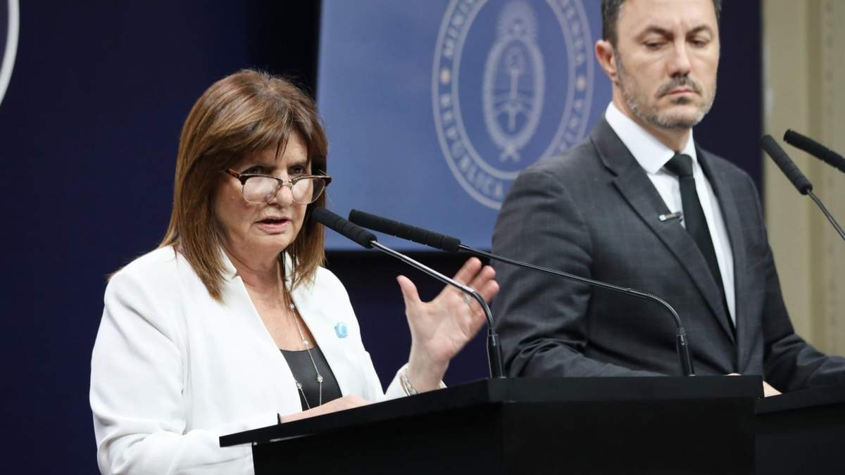 Patricia Bullrich y Luis Petri