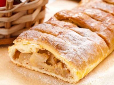 Strudel de peras y canela: si querés preparar un postrecito exótico y delicioso, vas a amar esta receta
