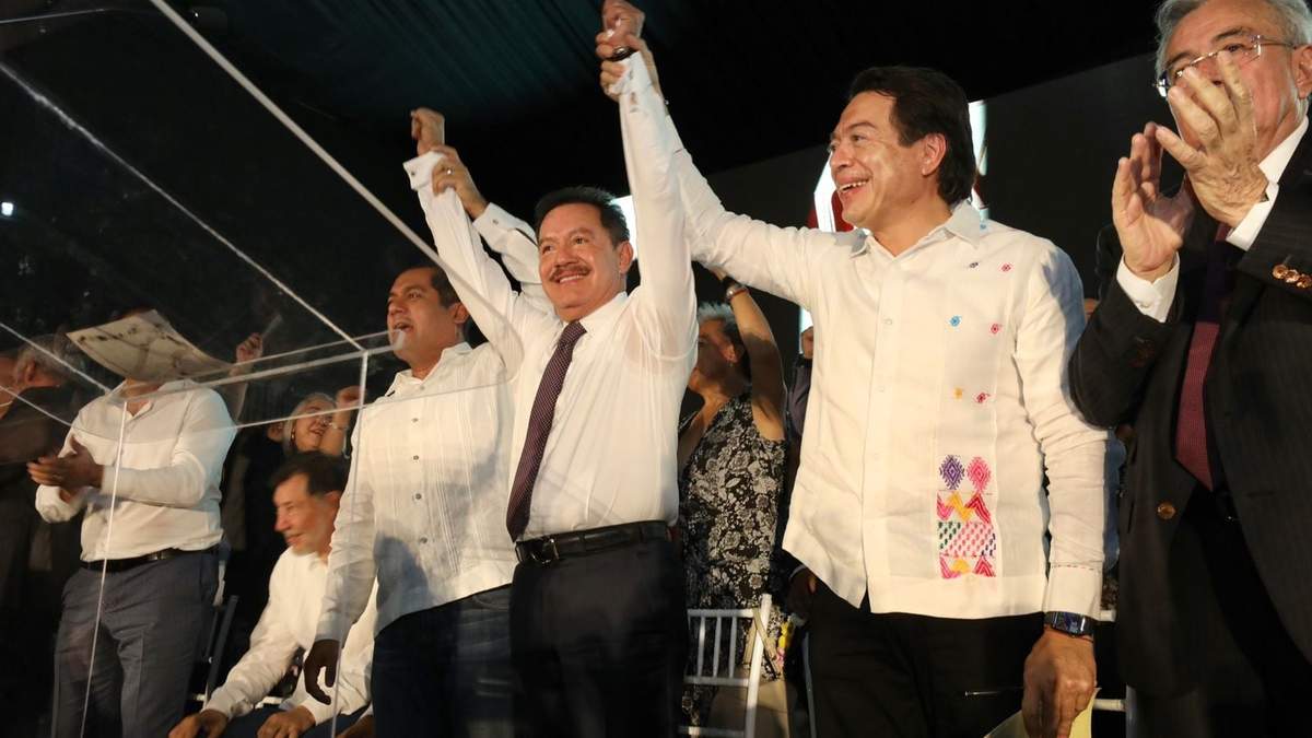 Ignacio Mier Velazco con Mario Delgado