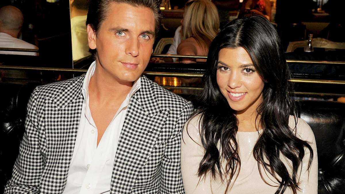 Scott Disick y Kourtney Kardashian. Fuente: (Instagram)