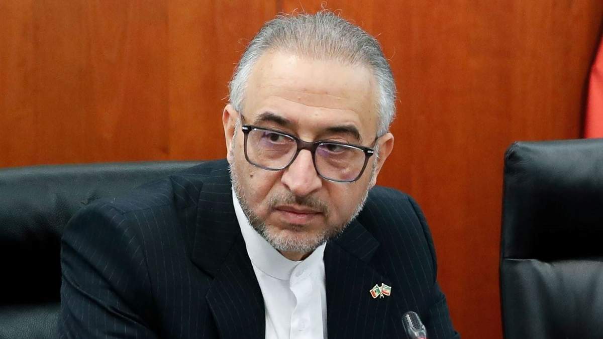 El embajador de Irán en México Abolfazl Pasandideh, en su visita a la Cámara de Senadores