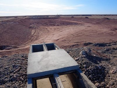 Piden informes por las piletas cloacales a cielo abierto que construye Gaido en la meseta