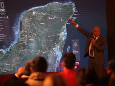 AMLO lanza consulta sobre el Tren Maya; 'si la gente dice no, hasta ahí llegamos”