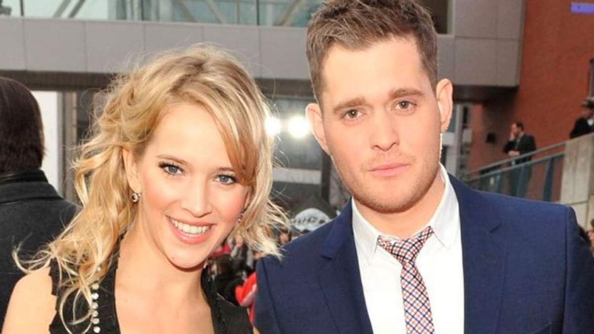 Luisana Lopilato y Michael Bublé. Fuente: (Twitter)