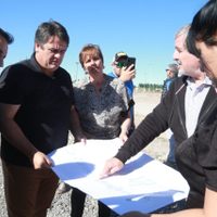 Comienzan las obras de pavimentación en avenida Racedo y las mejoras en el Complejo Cultural del Oeste