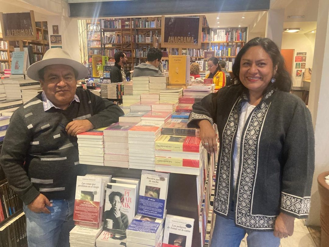 Posicionamiento de la lengua zapoteca. Foto Columba Vértiz