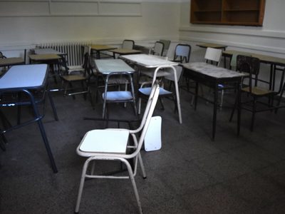 Ñorquinco sin clases: denuncian demoras en las obras de la Escuela N° 29
