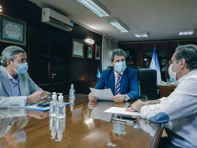 Minería en San Juan: Sergio Uñac se reunió con Alberto Hensel
