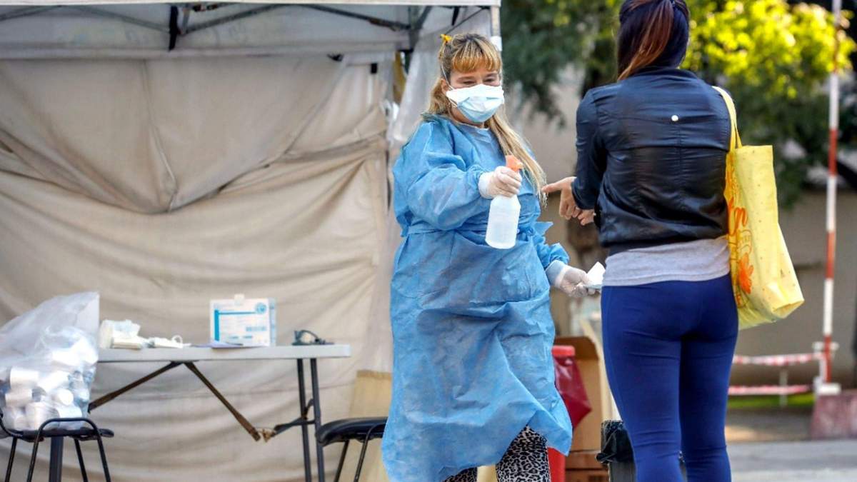 Trabajo sanitario. Fuente: (Twitter)