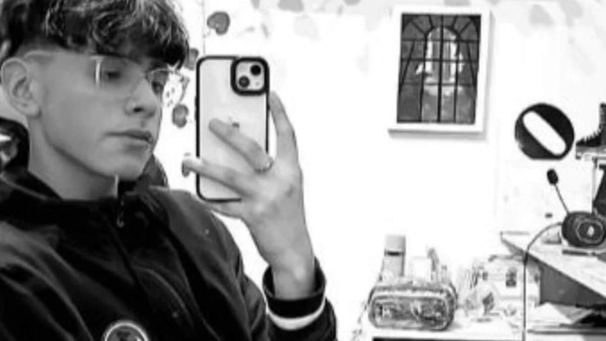 Ezequiel Altamira tenía solo 16 años. Fuente:(X)