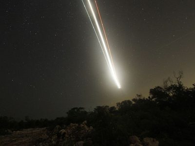 Misterio en Neuquén: aseguran haber visto un meteorito en la ruta