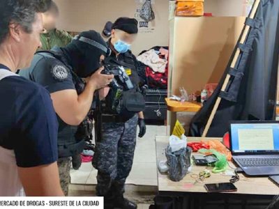 Intervención en Mercado de Drogas: siete imputados, tres con preventiva y otros veinte involucrados