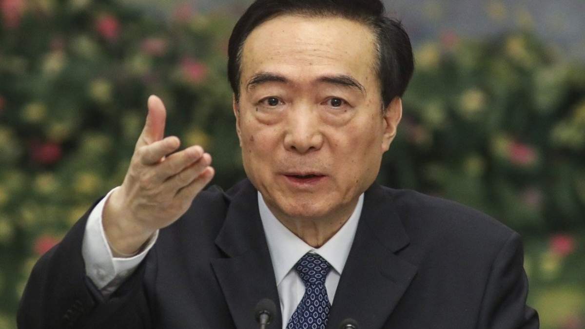 El responsable del Partido Comunista de China para la región autónoma de Xinjiang, Chen Quanguo