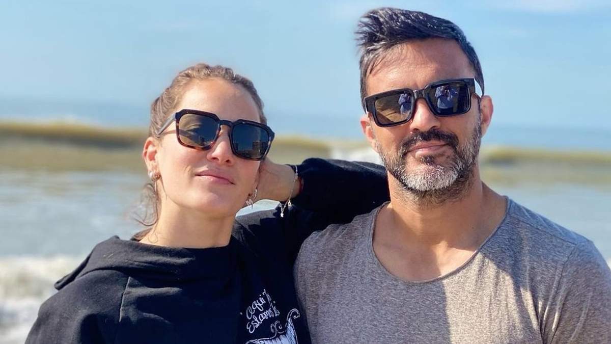 Mica Viciconte y Fabián Cubero. Fuente: (Instagram @micaviciconte)