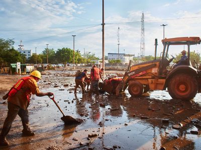 Hay 100 mil viviendas dañadas por las lluvias y 65 desaparecidos en cinco estados