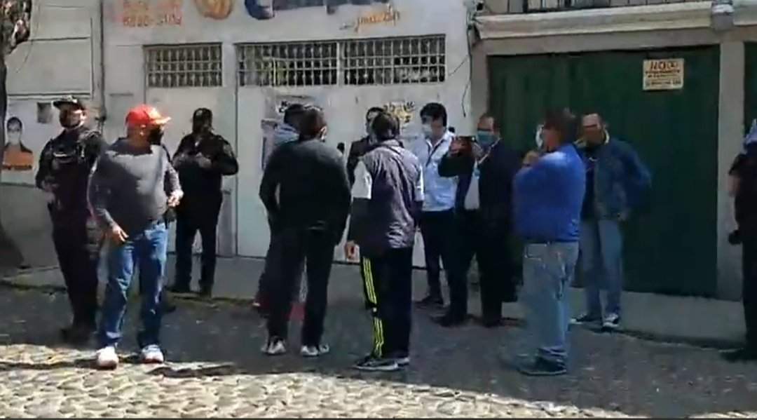 El SutNotimex acusó un intento de desmantelar su campamento