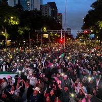 En marcha, trabajadores del PJF piden a Sheinbaum que rectifique y mantenga viva la carrera judicial