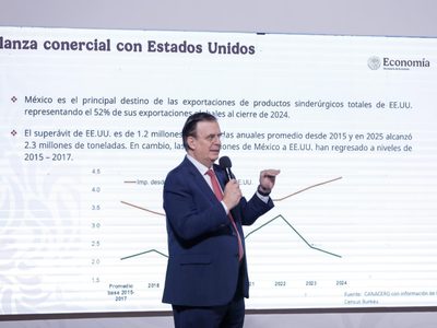 "No se justifican": Ebrard sobre los aranceles al acero y aluminio de Trump a México