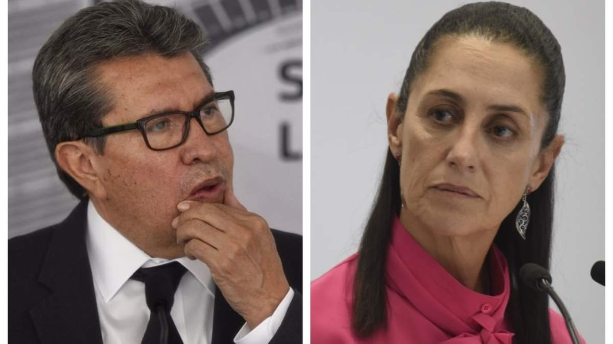 Ricardo Monreal y Claudia Sheinbaum