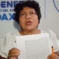 “Me tienen secuestrada”: Presidenta municipal de Matías Romero retenida en protesta por fuga