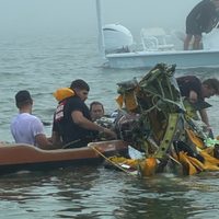 Aeronave médica de la Marina perdió comunicación minutos antes de estrellarse en Texas