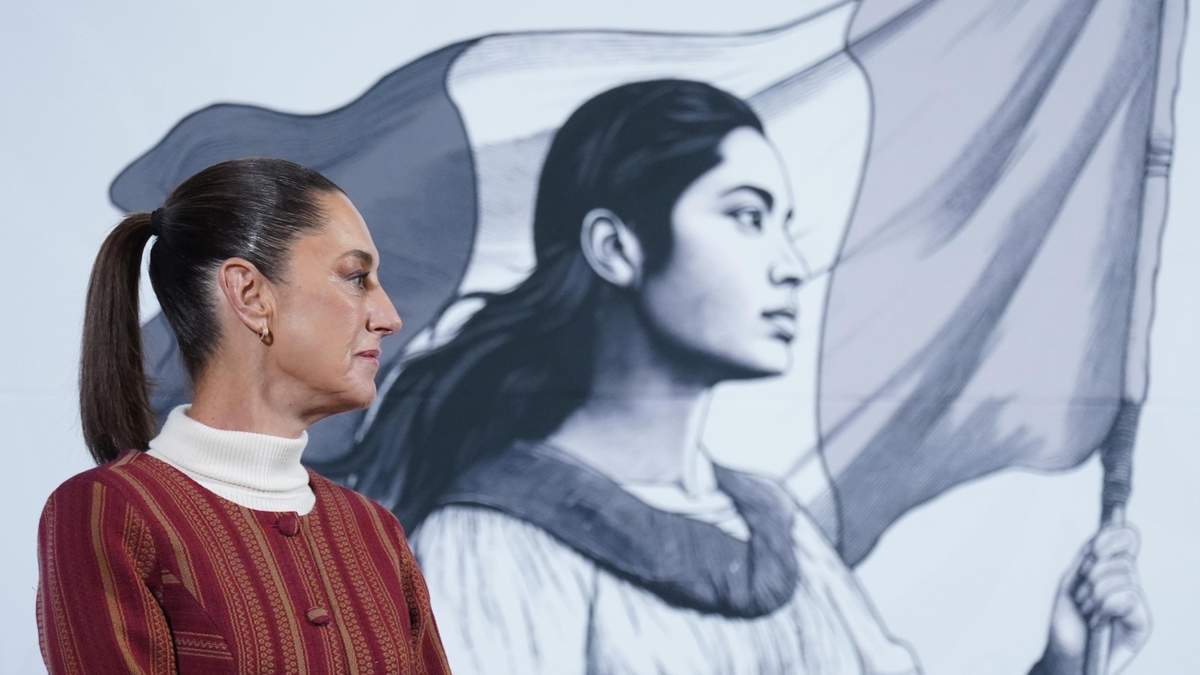 La presidenta Claudia Sheinbaum