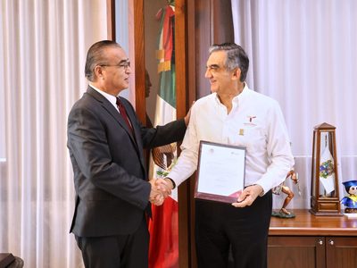 Nombra Américo Villarreal Anaya a Marco Antonio García Barrientos como nuevo consejero jurídico