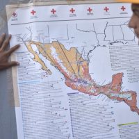Migrantes pasan de largo el albergue en San Juan del Río y se concentran en el centro de Querétaro